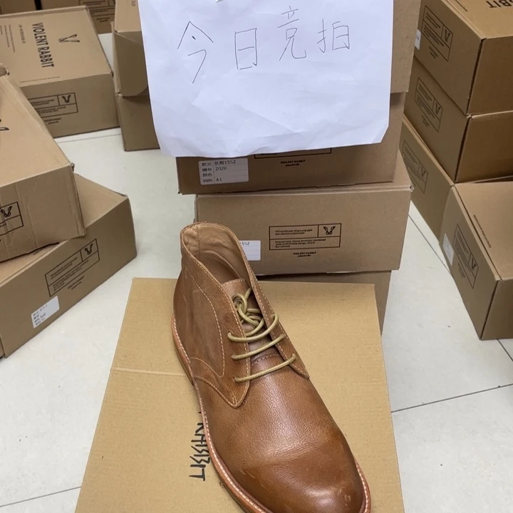 头层牛皮革38鹿皮棕沙漠