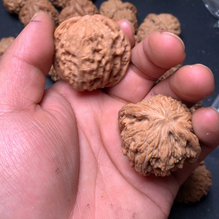 文玩核桃把件41磨盘50