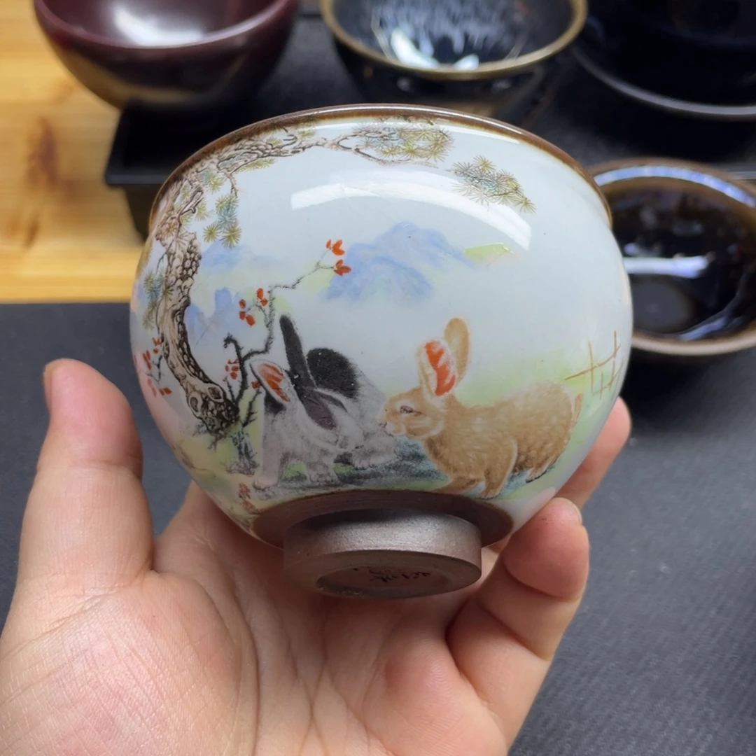 随***在茶盏精品作品精品建盏