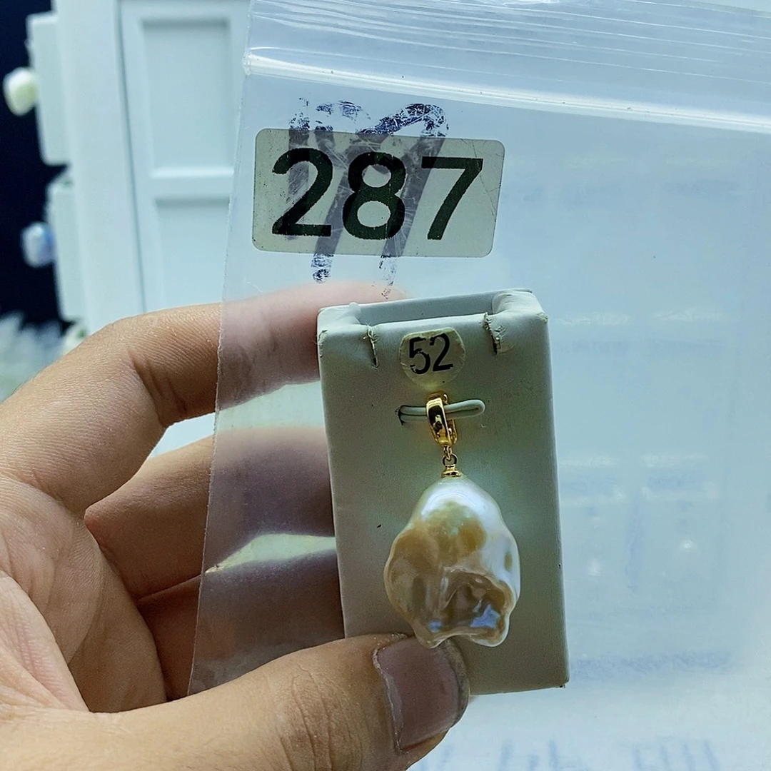 颈饰合金淡水珍珠