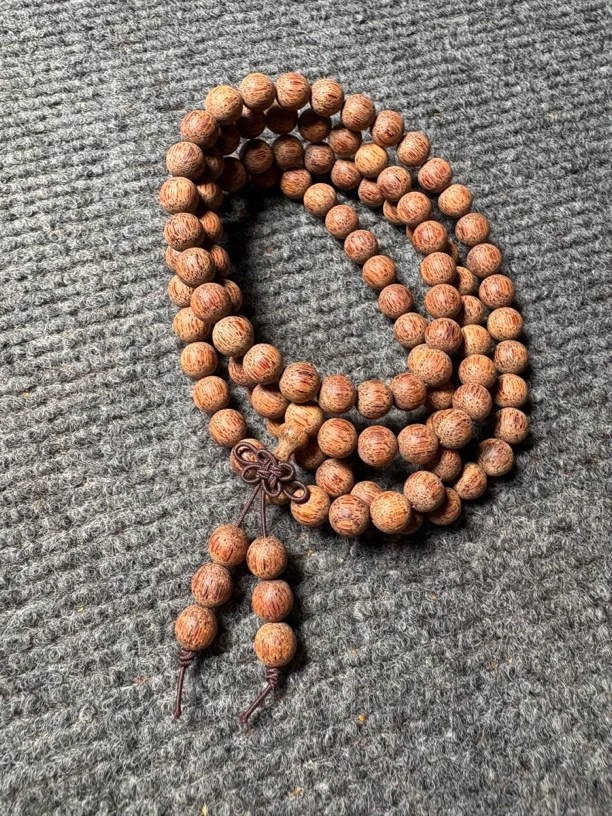 n10降真香圆珠0.8×108多圈