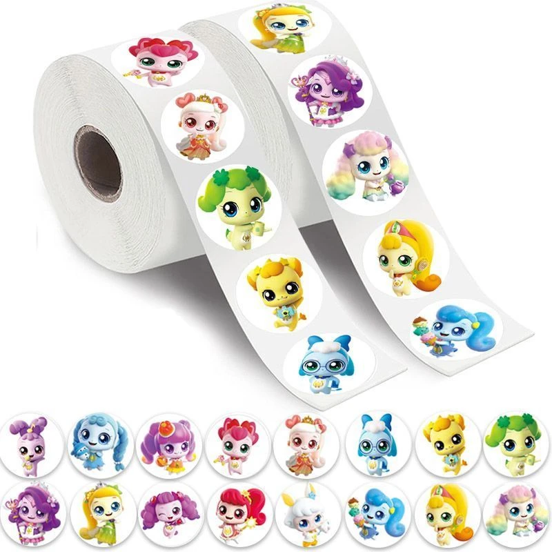 奇妙萌可卷卷贴安静书贴儿童鼓励幼儿园表扬奖励学生玩具智教贴画