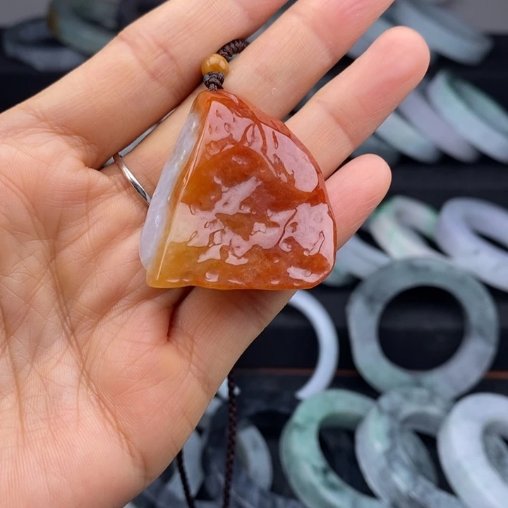 定制翡翠未镶嵌手镯123654789