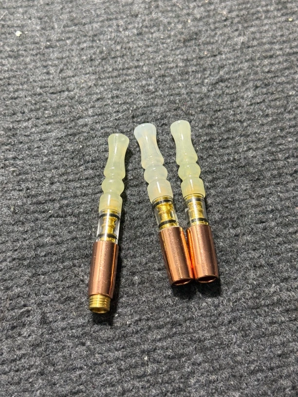 岫玉过滤嘴粗中细三用