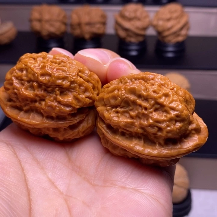 把件文玩核桃霸王枪金蟾13