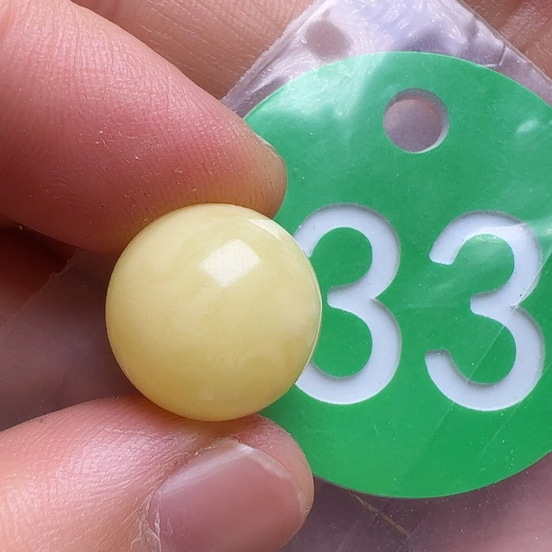 蜜蜡未镶嵌珠宝奇石14m m