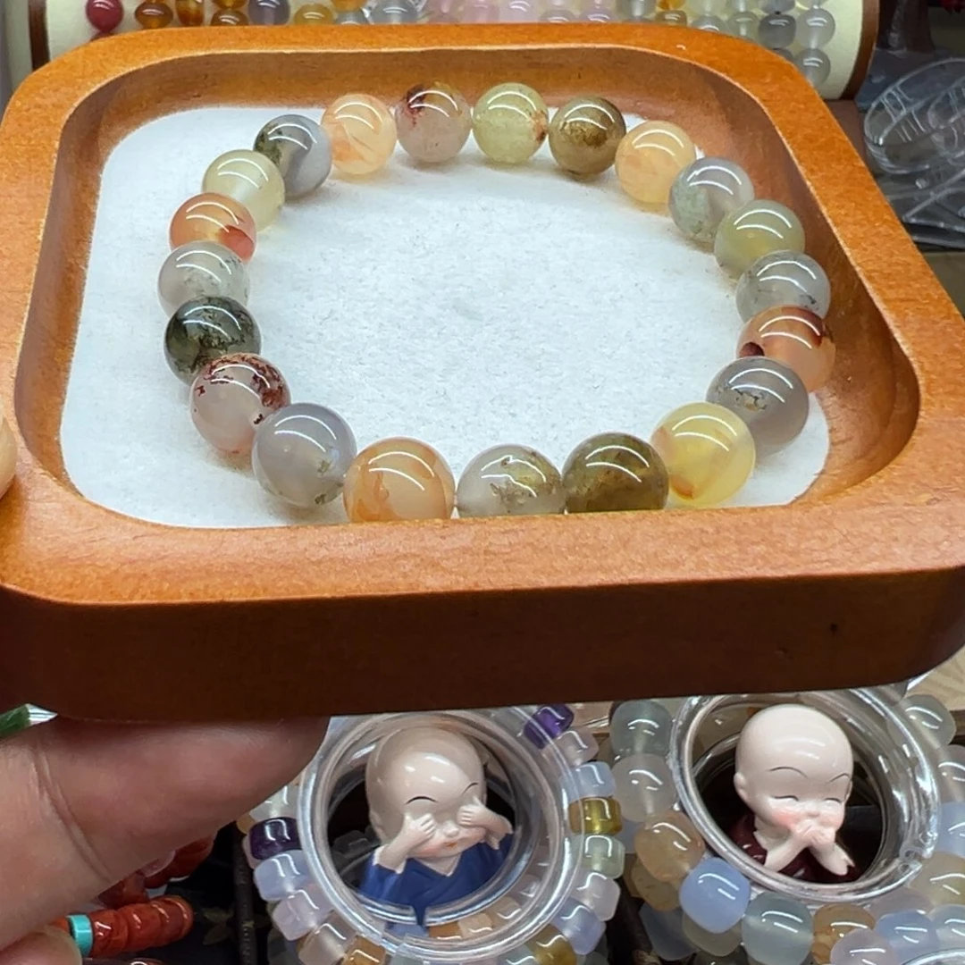 玛瑙/玉髓未镶嵌手链