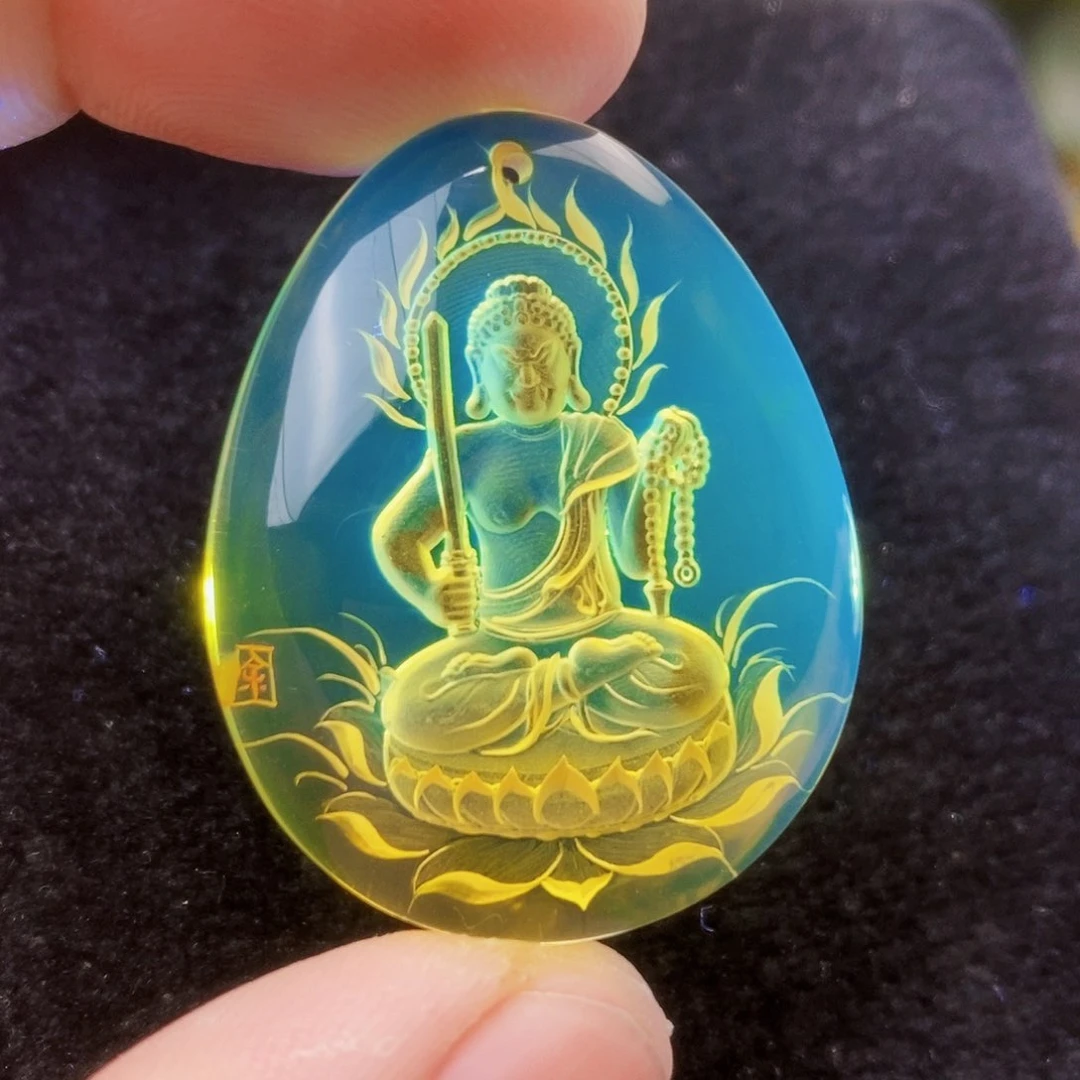 【闪购商品】金珀吊坠(不含链)未镶嵌