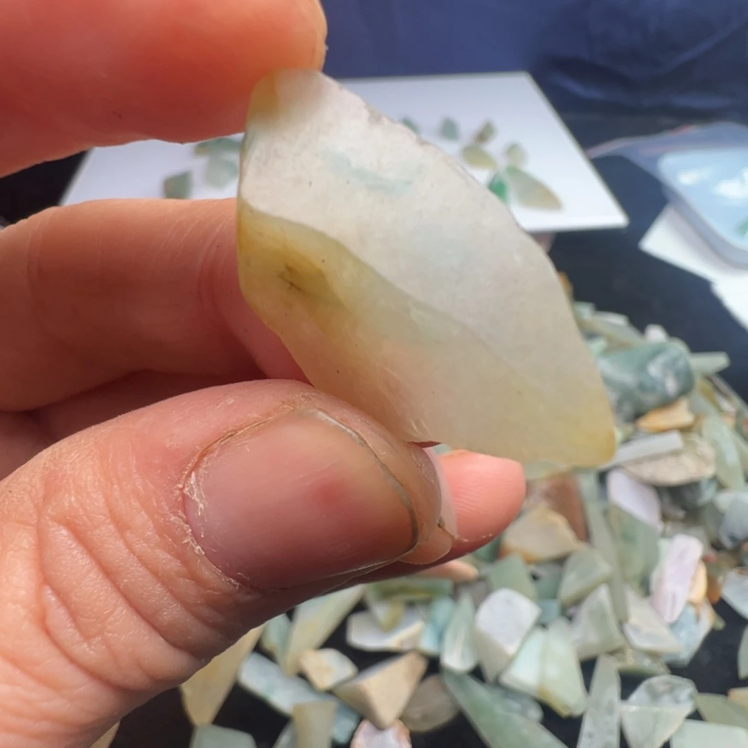 翡翠裸石缅甸翡翠A货种老料