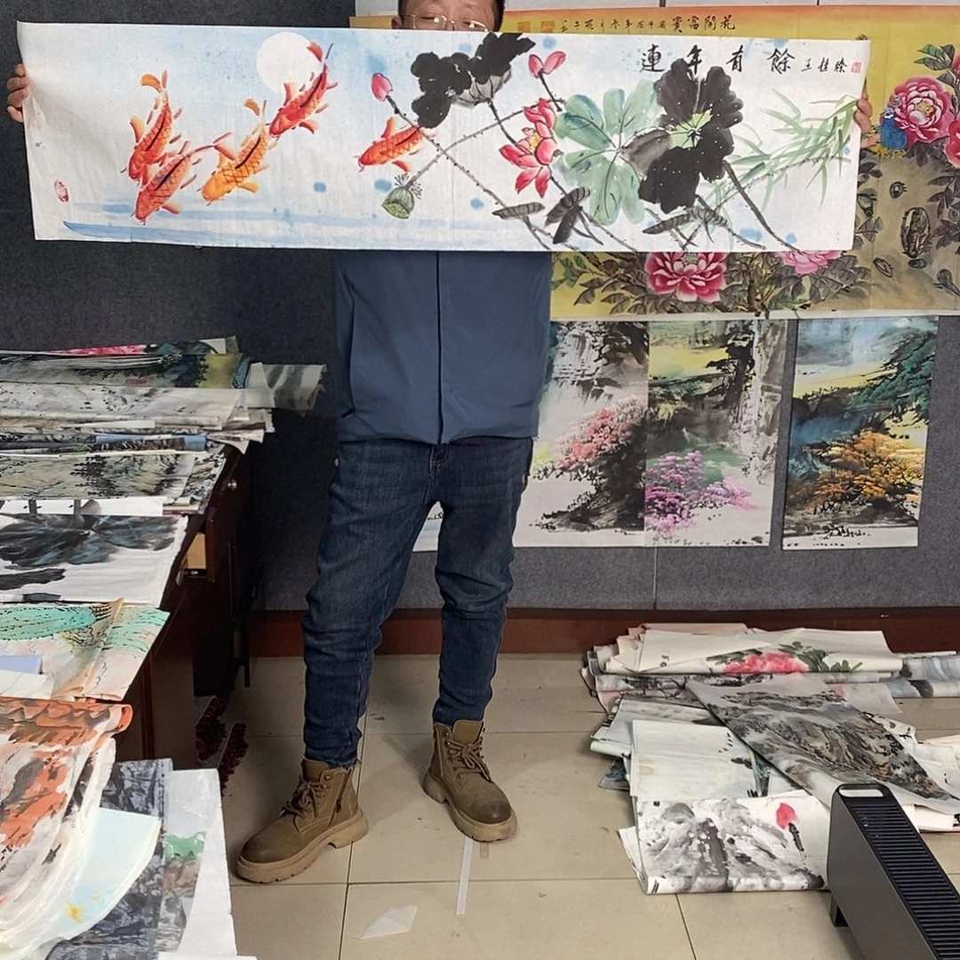 国画手写手绘国画作品32