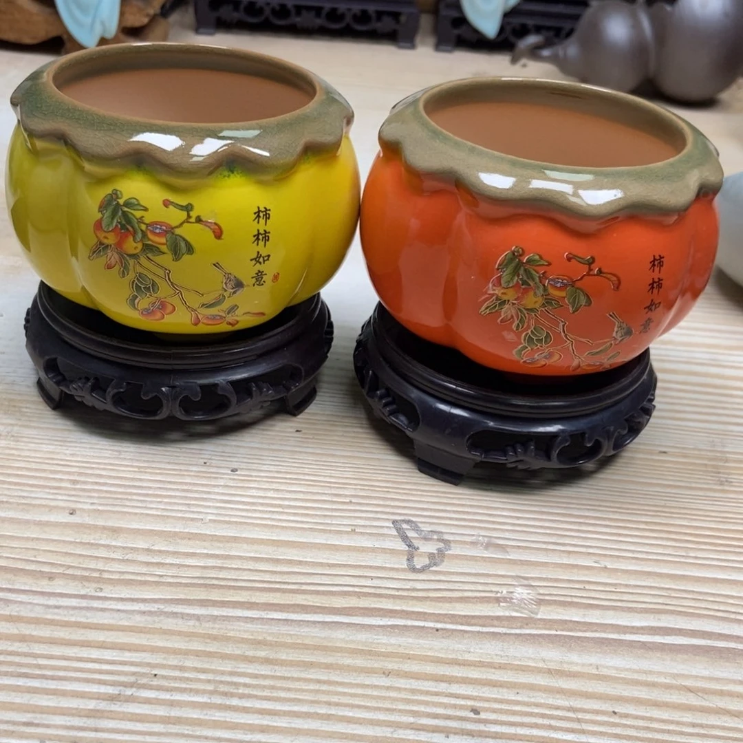 瓷片陶瓷花盆陶瓷艺术
