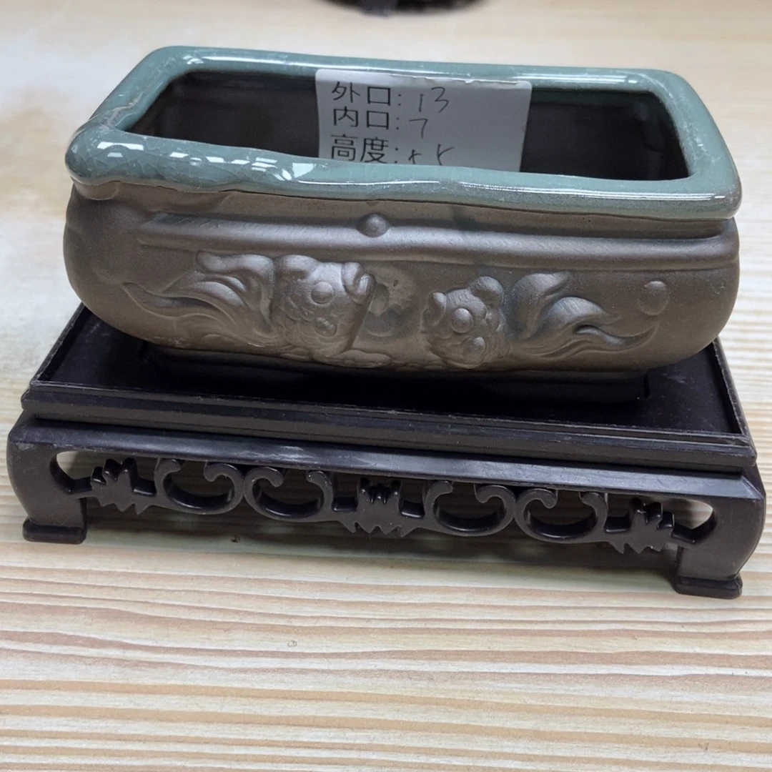 瓷片陶瓷花盆陶瓷艺术