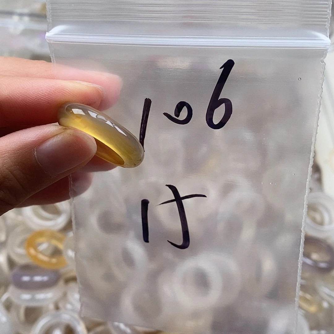 未镶嵌戒指玛瑙/玉髓