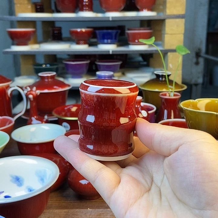 景德镇名陶坊原矿郎红