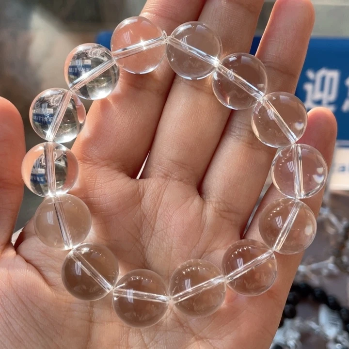 水晶手串未镶嵌白水晶基本纯净体