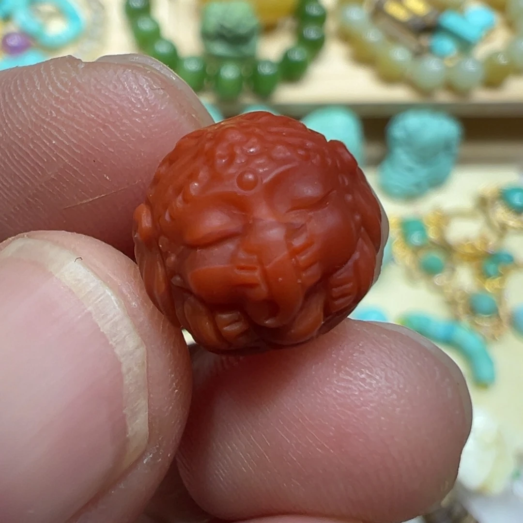 南红玛瑙未镶嵌颈饰