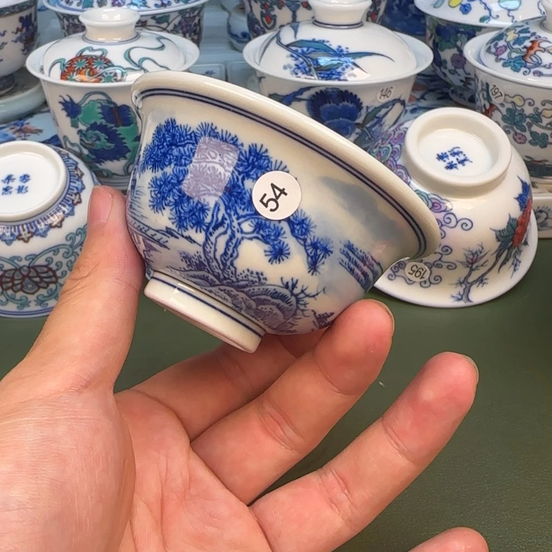 彦祖纯手工手绘茶具54