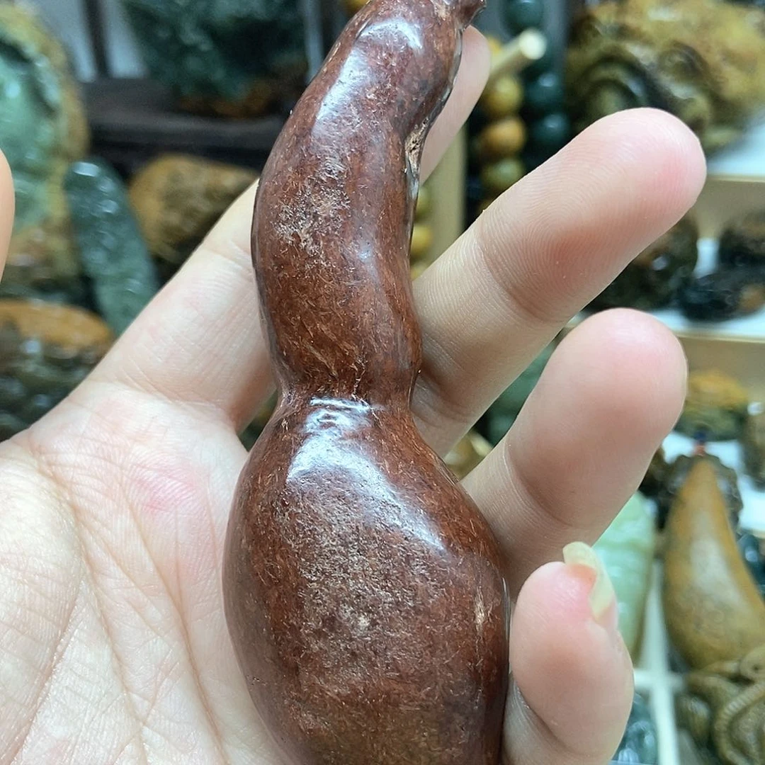 岫岩河磨玉（透闪石质玉）把件未镶嵌