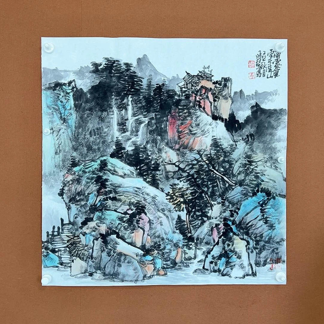 国画高延君的作品