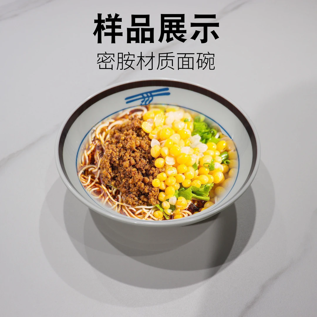 样品展示干拌面碗创意大号饭碗日式斜口