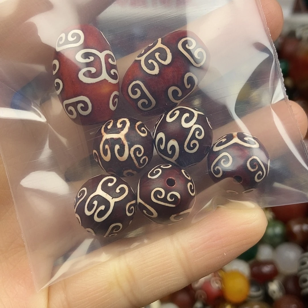 沧***海玛瑙/玉髓未镶嵌玛瑙配珠玛瑙散珠