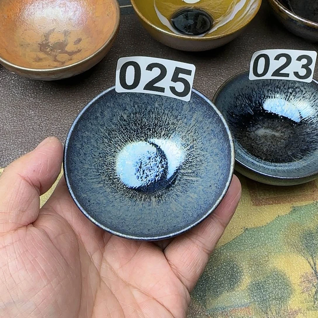 茶盏建盏杯主人杯龙窑柴烧