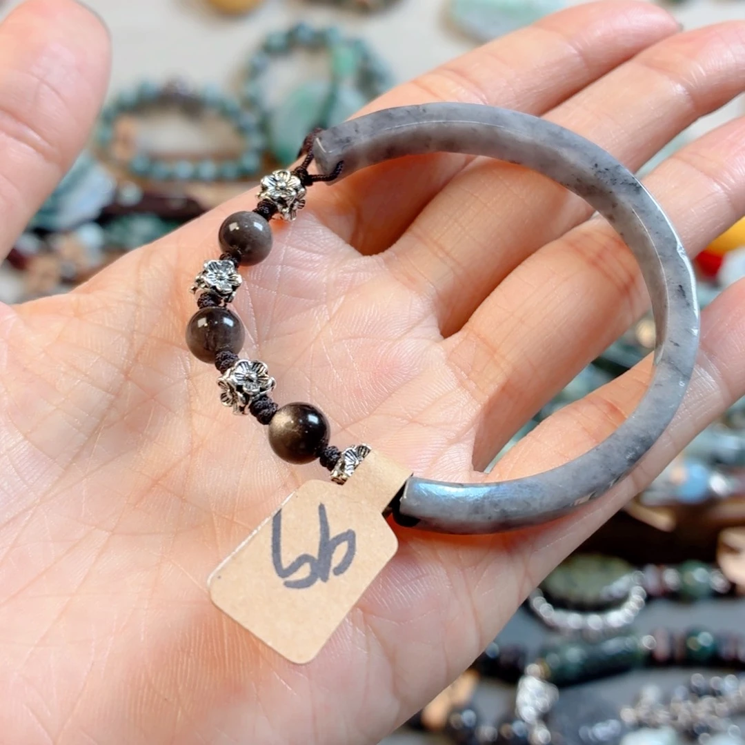 未镶嵌手链翡翠手串