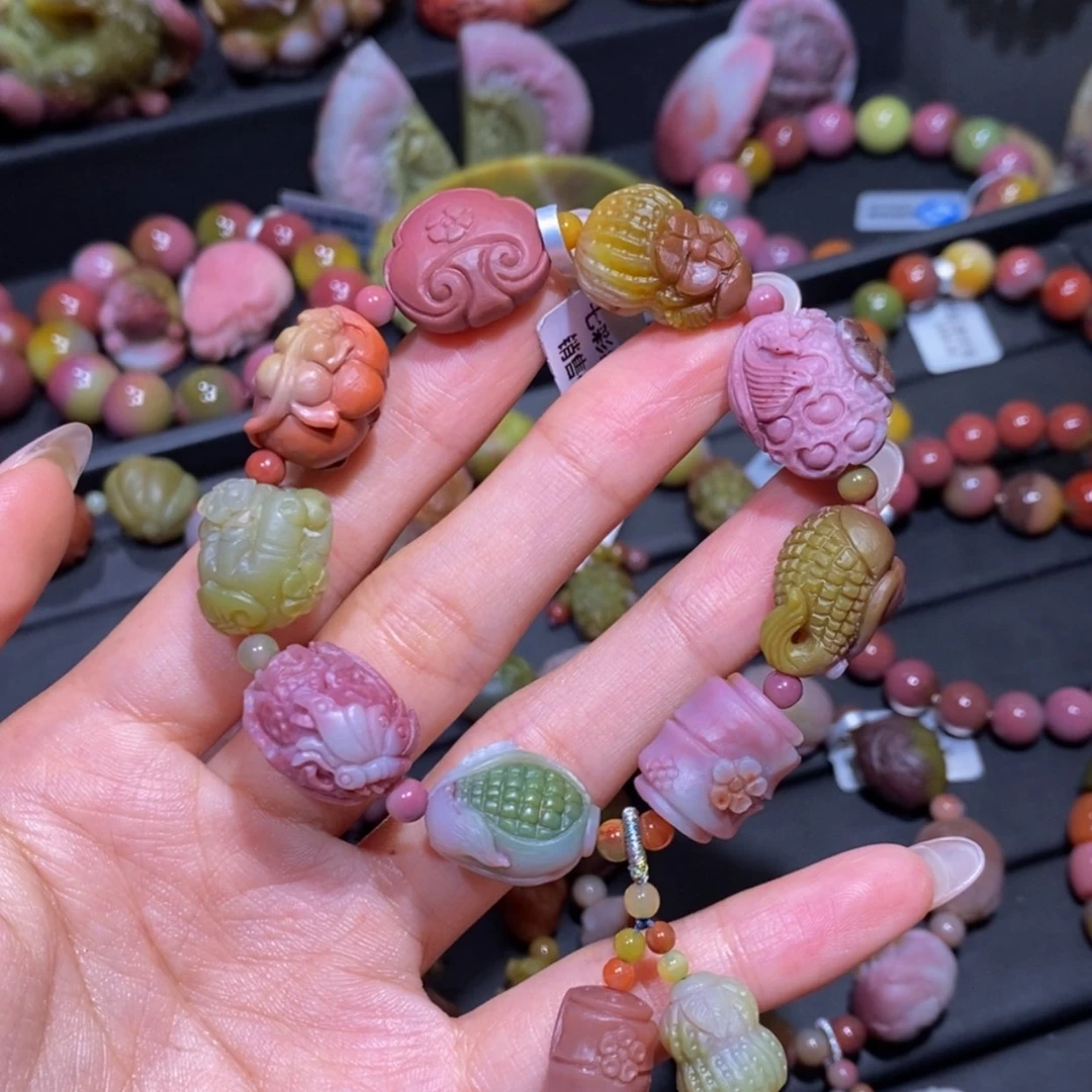 【闪购商品】玛瑙/玉髓手串未镶嵌盐源玛瑙