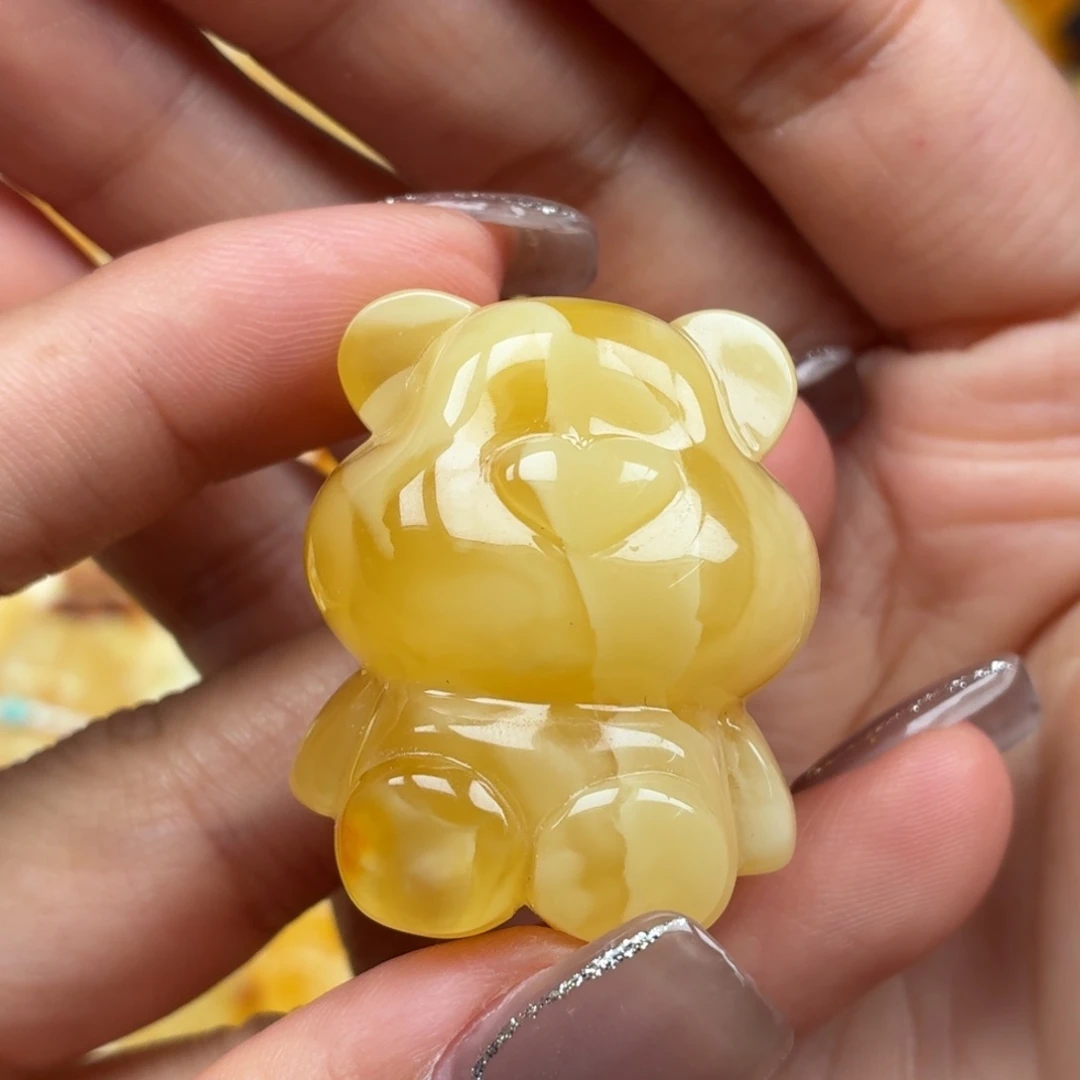 裸石琥珀未镶嵌蜜蜡