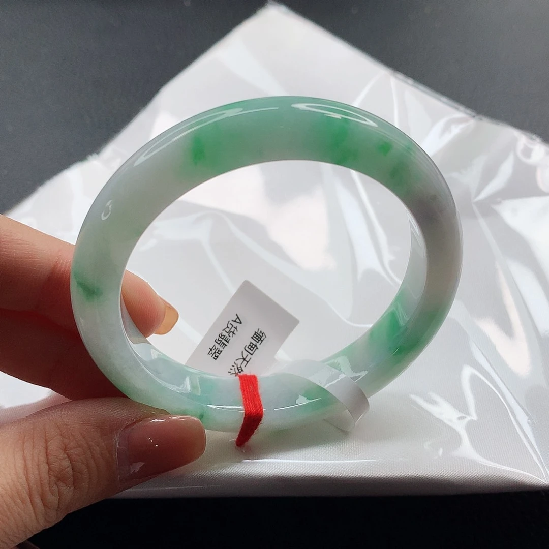 翡翠手镯未镶嵌缅甸天然a货翡翠0293