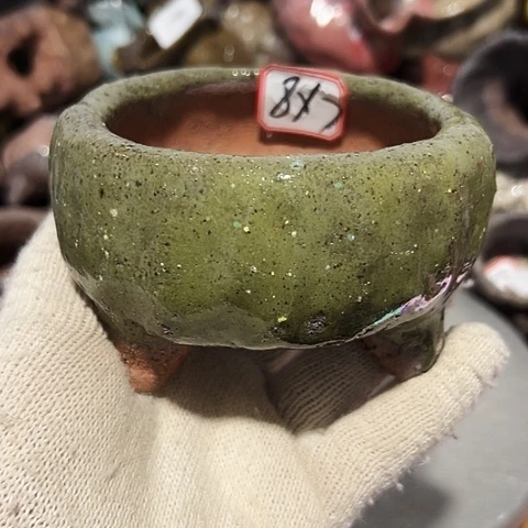 粗陶花盆制作就这样的