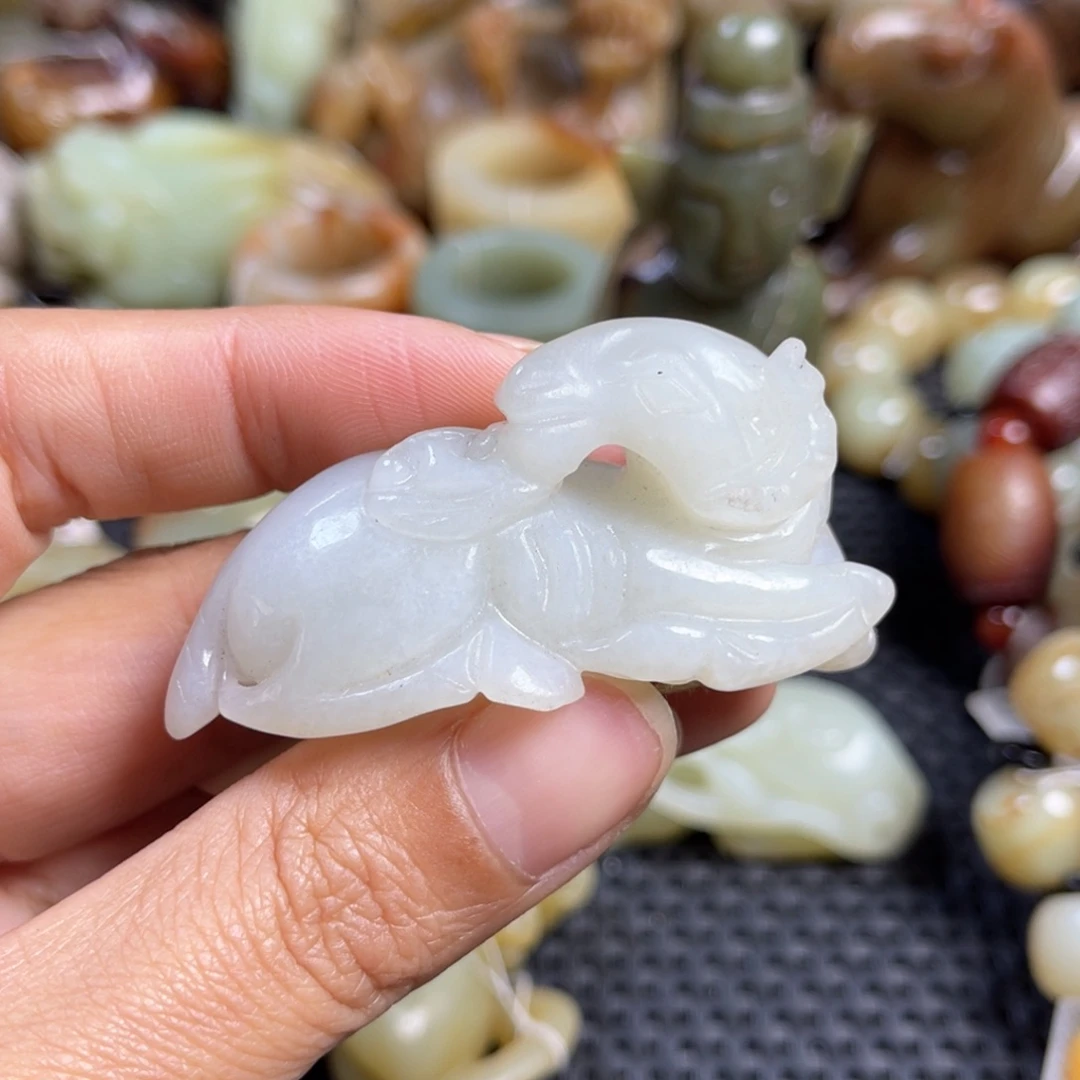 和田玉挂件未镶嵌