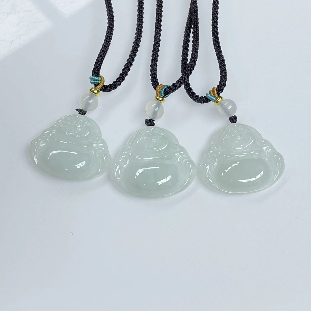 『手镯七仙女』翡翠佛公/25070301A/多样性发一件 编绳