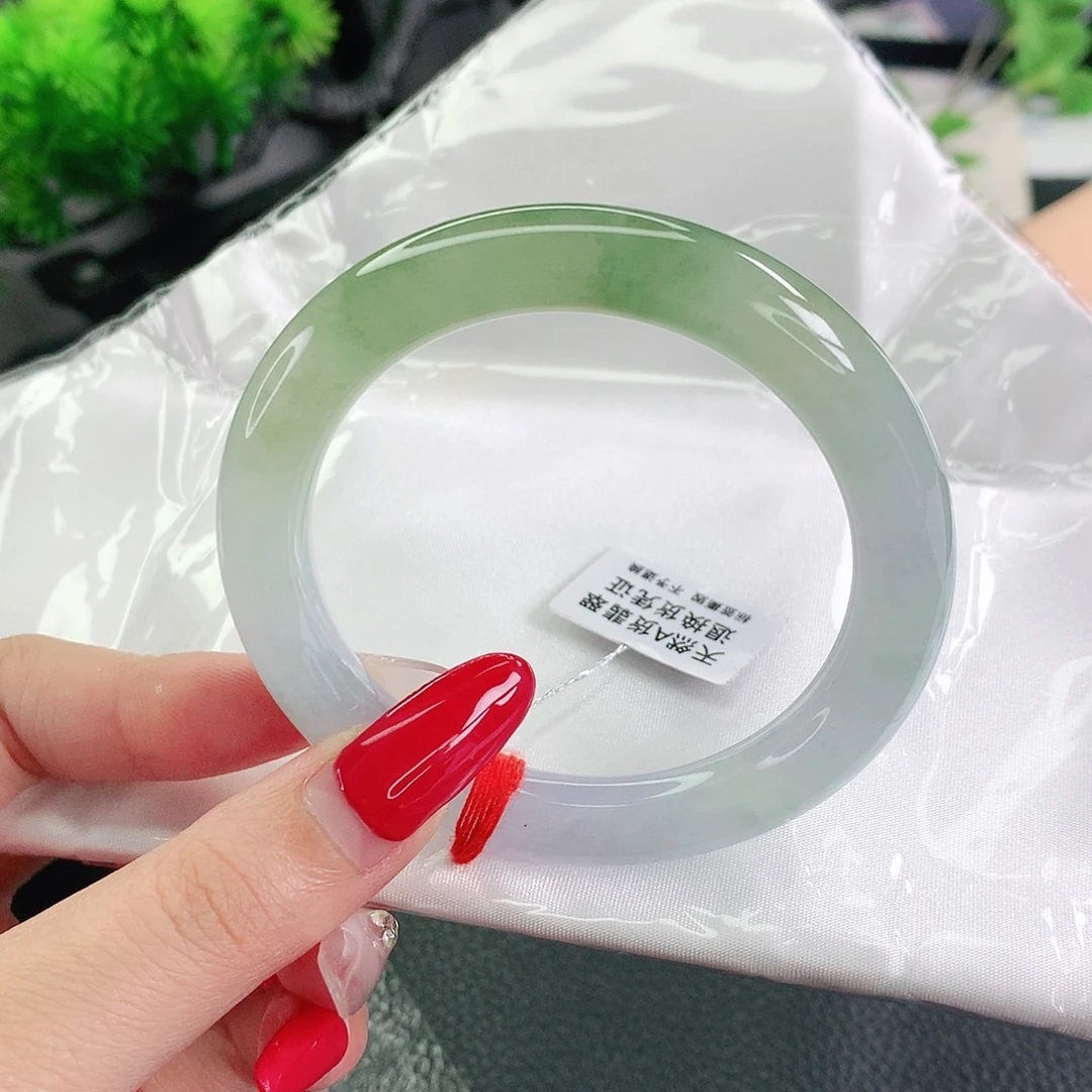 未镶嵌手镯翡翠53圈