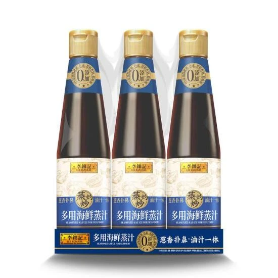 李锦记 多用海鲜蒸汁 410ml*3厨房调料