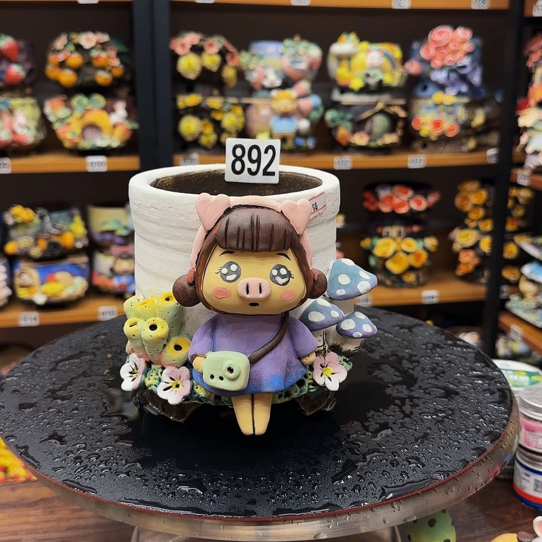 【闪购商品】粗陶手捏