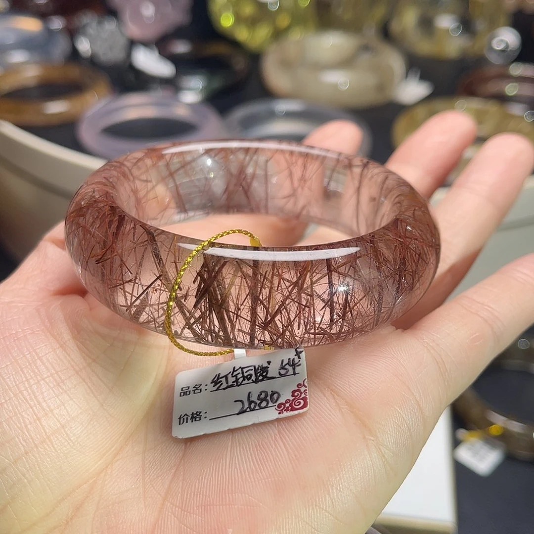 水晶未镶嵌手镯手镯