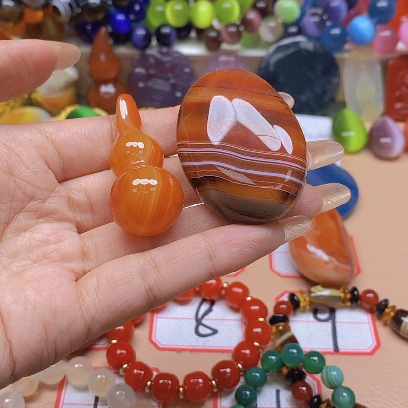 【闪购商品】玛瑙/玉髓颈饰未镶嵌风****
