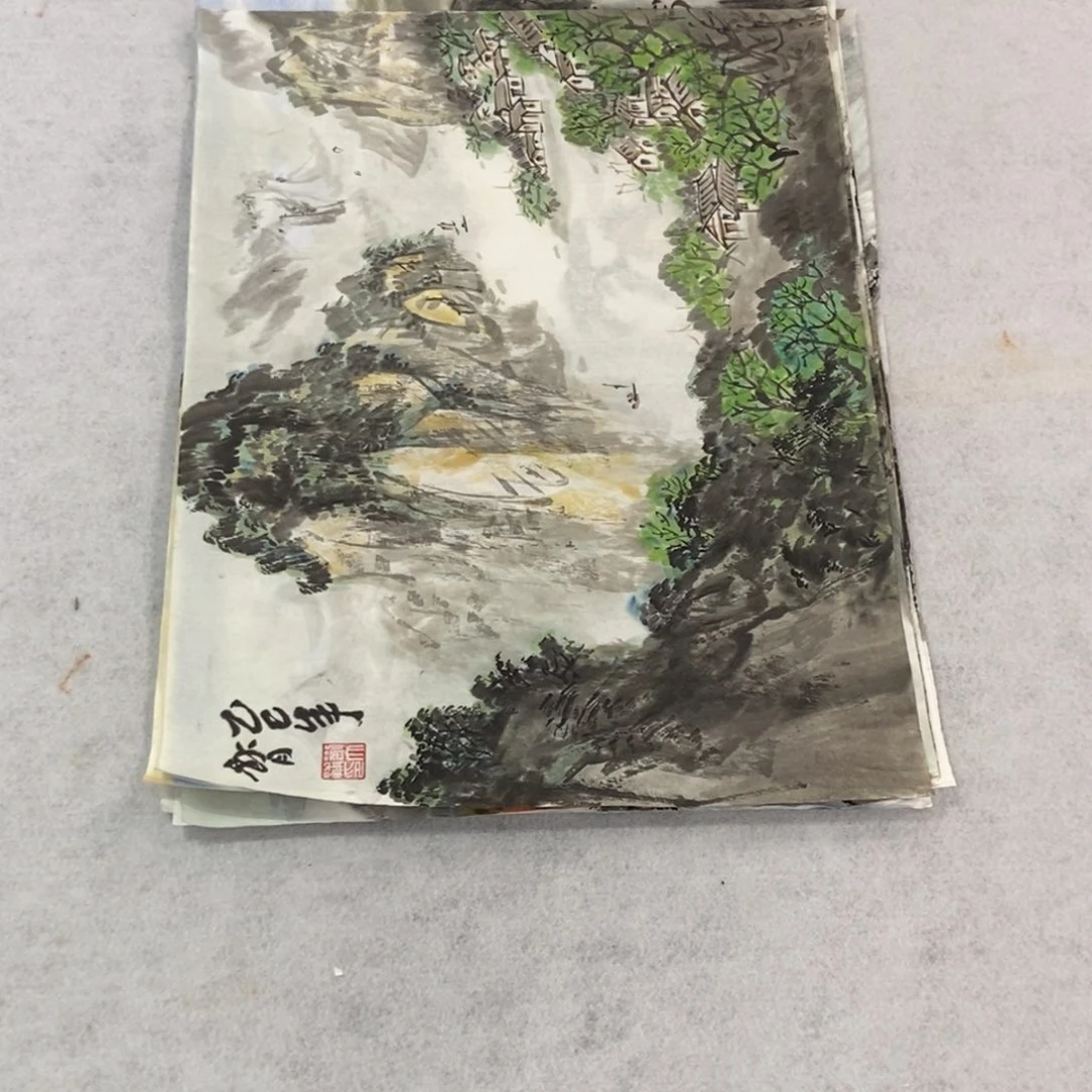 江***风国画墨鱼精品墨鱼精品