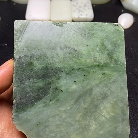 手链未镶嵌和田玉（糖玉）