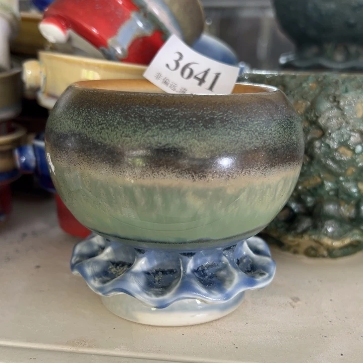 口6 手工花盆满30包邮