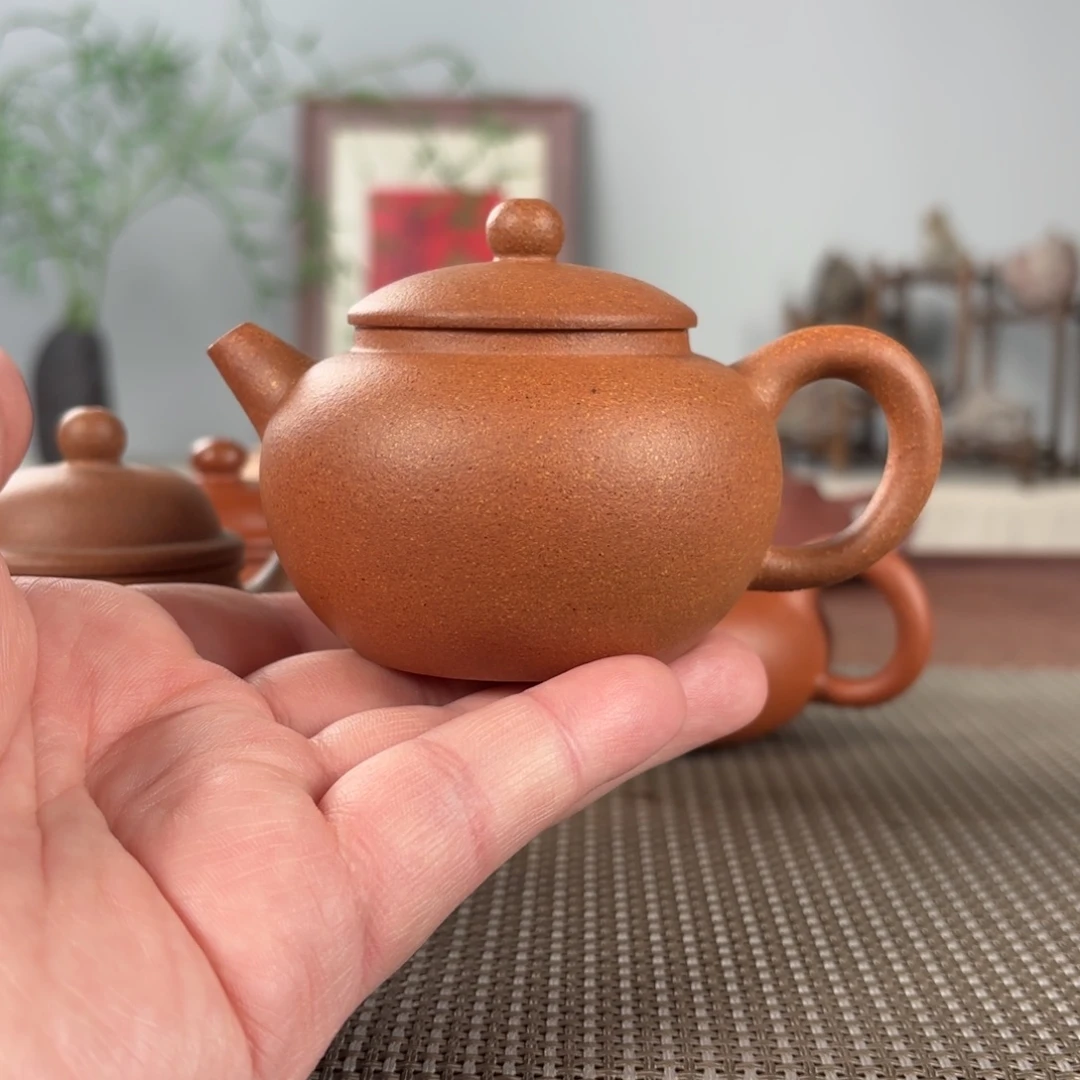 茶壶紫砂黄龙山原矿紫砂壶150