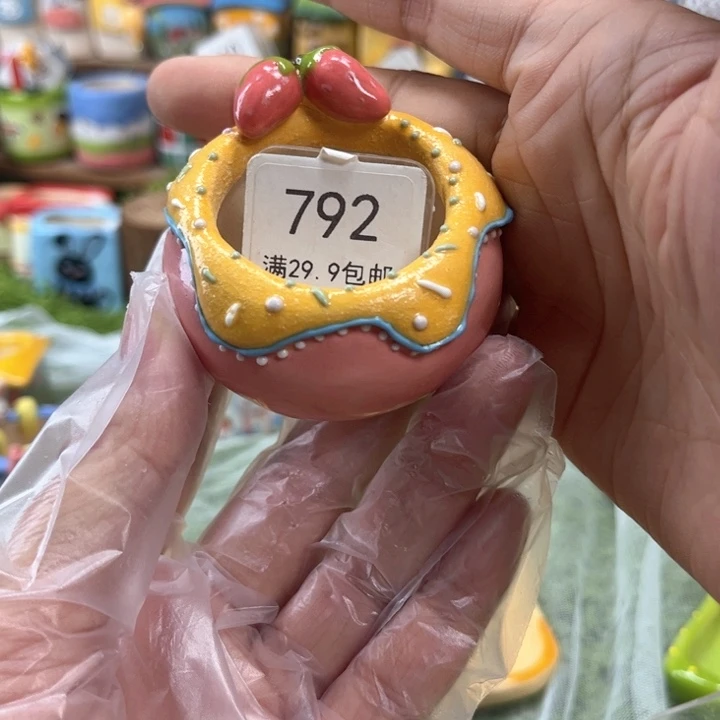 792甜甜圈手工盆现货