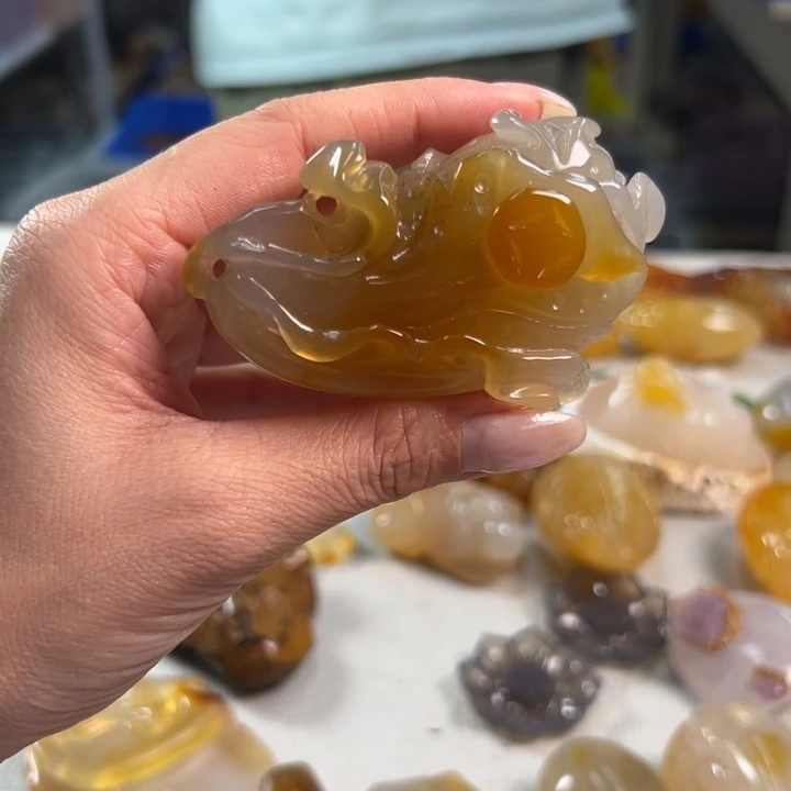 玛瑙/玉髓吊坠(不含链)未镶嵌