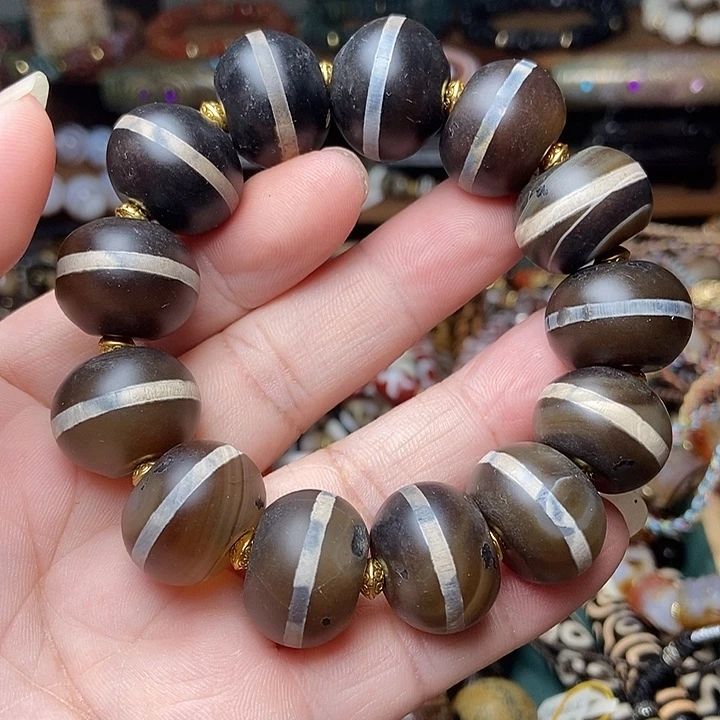 玛瑙/玉髓未镶嵌手链