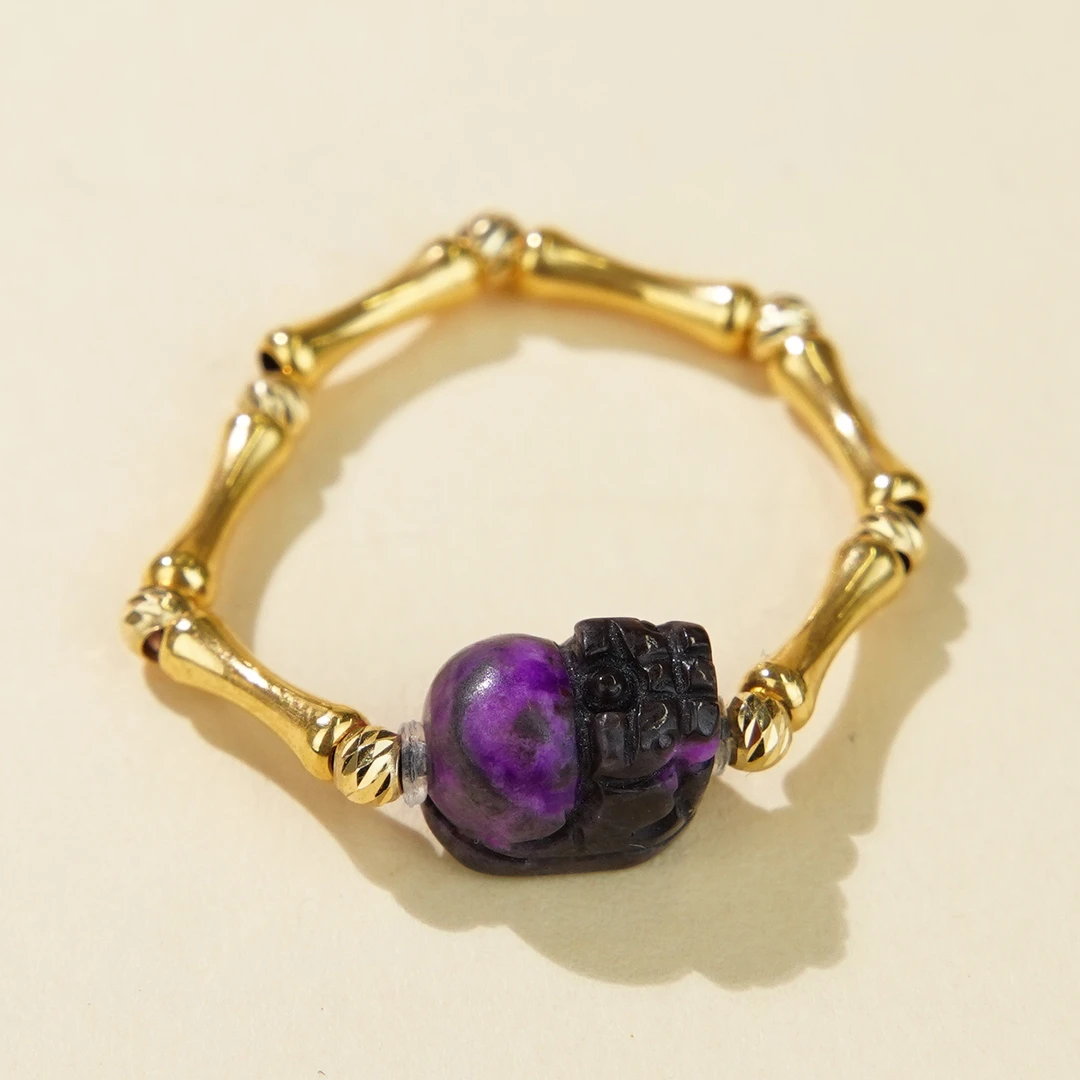 舒俱来DIY18K舒俱来戒指/CX00166