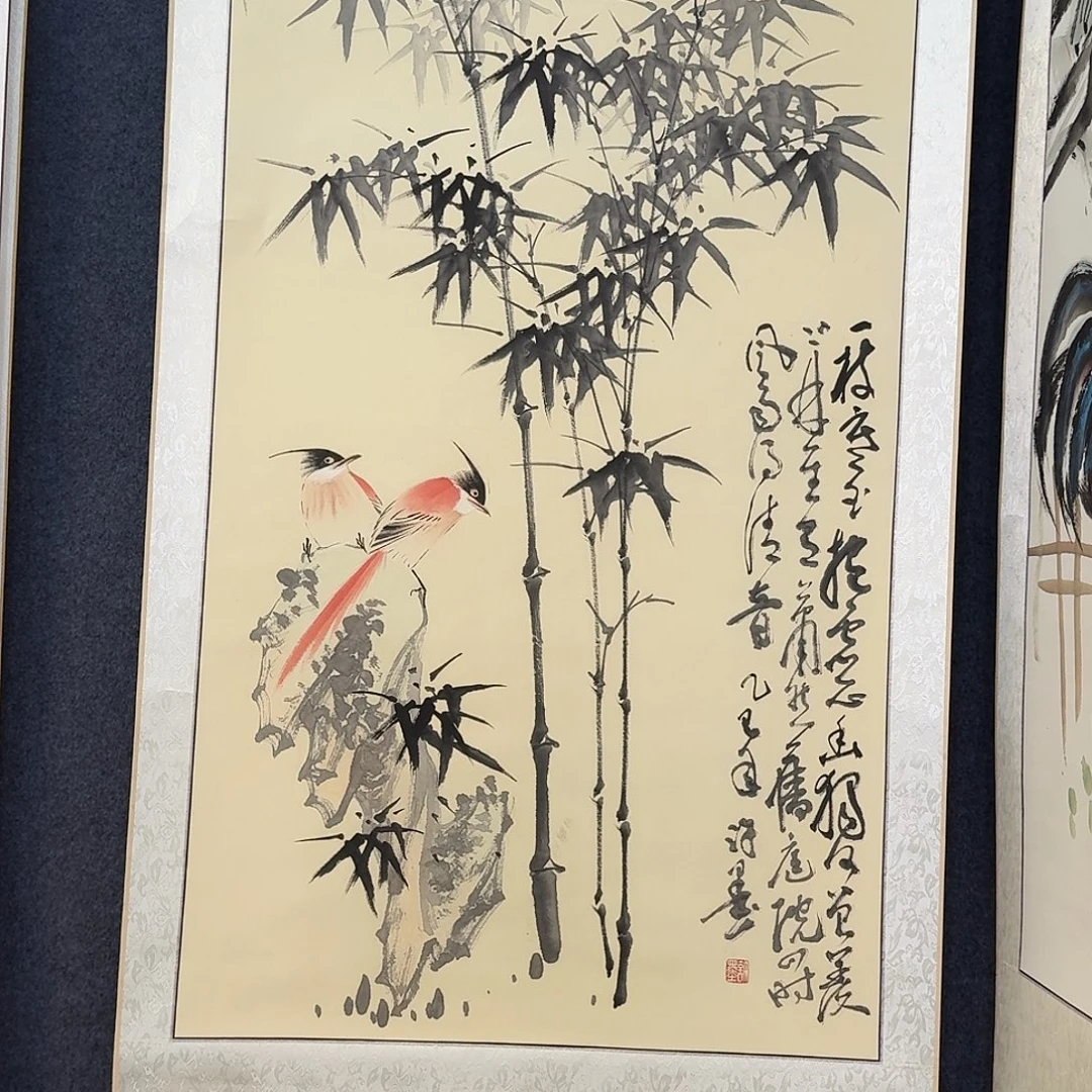 纯手绘国画作品好看四尺