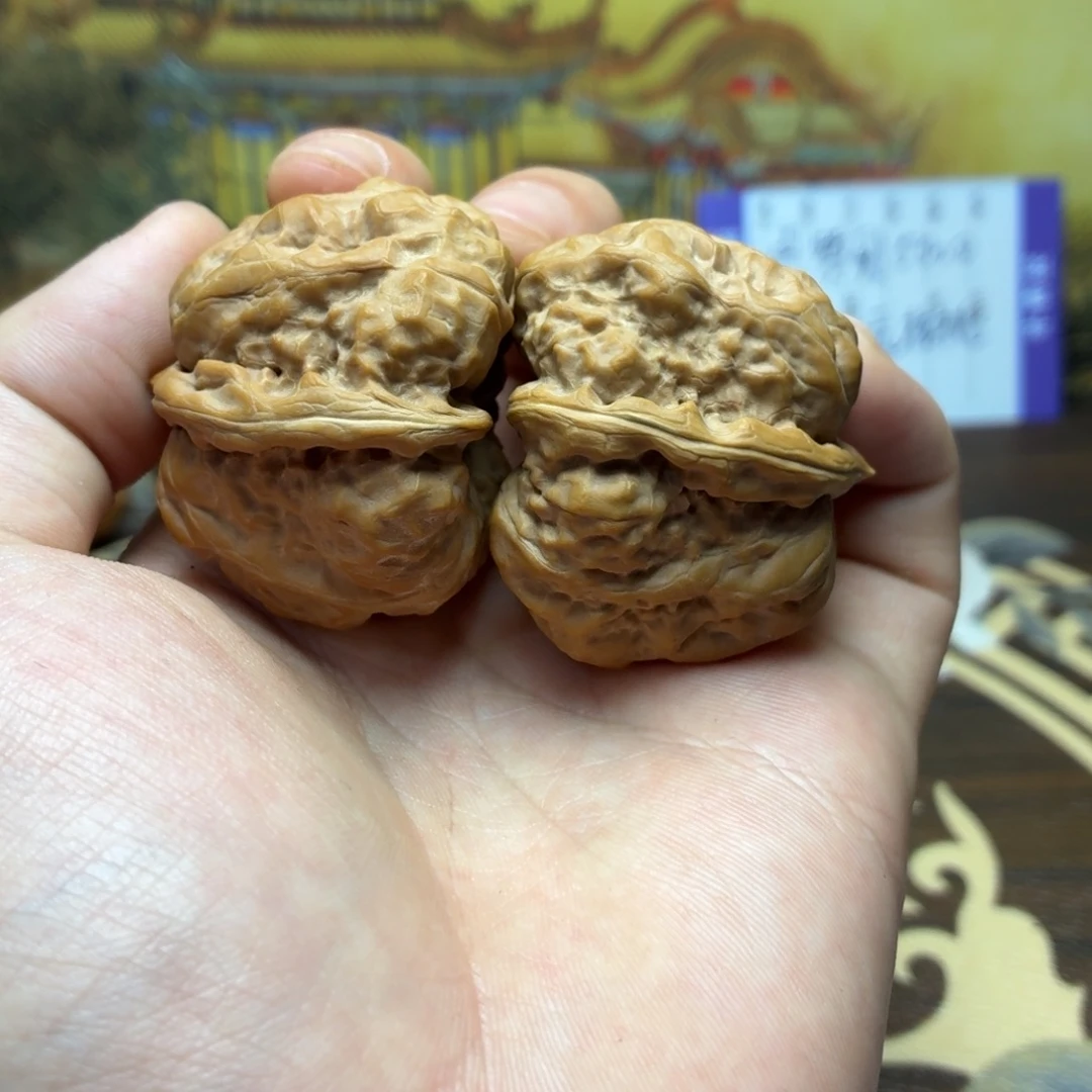 天***帅文玩核桃把件蛤蟆头D01
