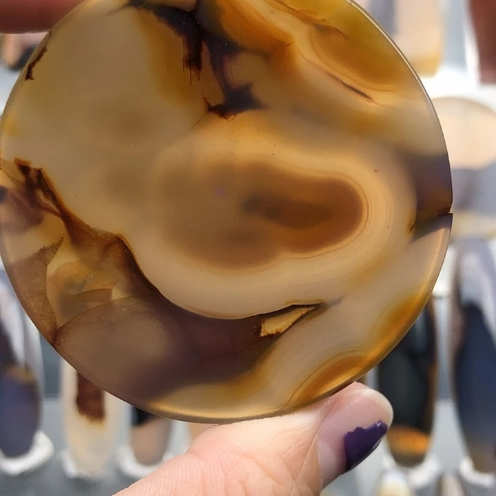 玛瑙/玉髓未镶嵌颈饰74