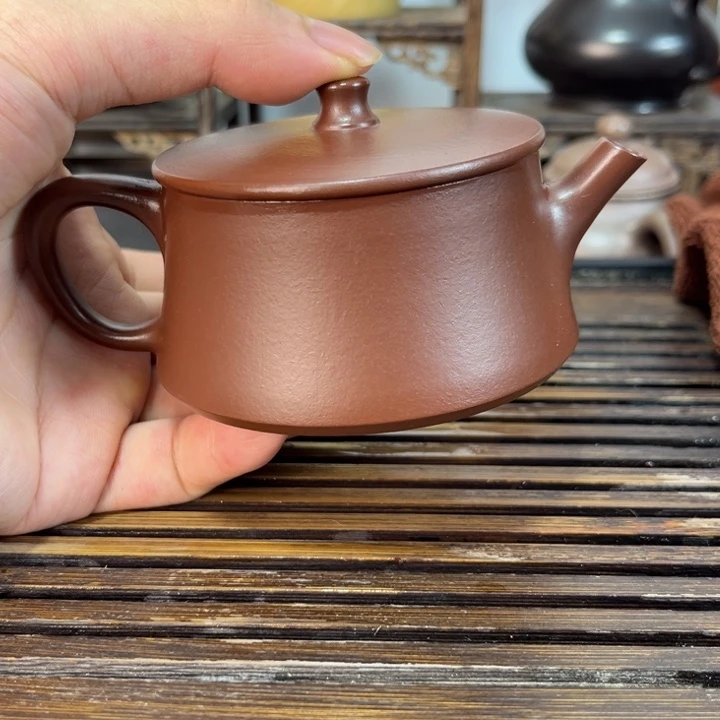紫砂茶壶原矿紫砂手工制作